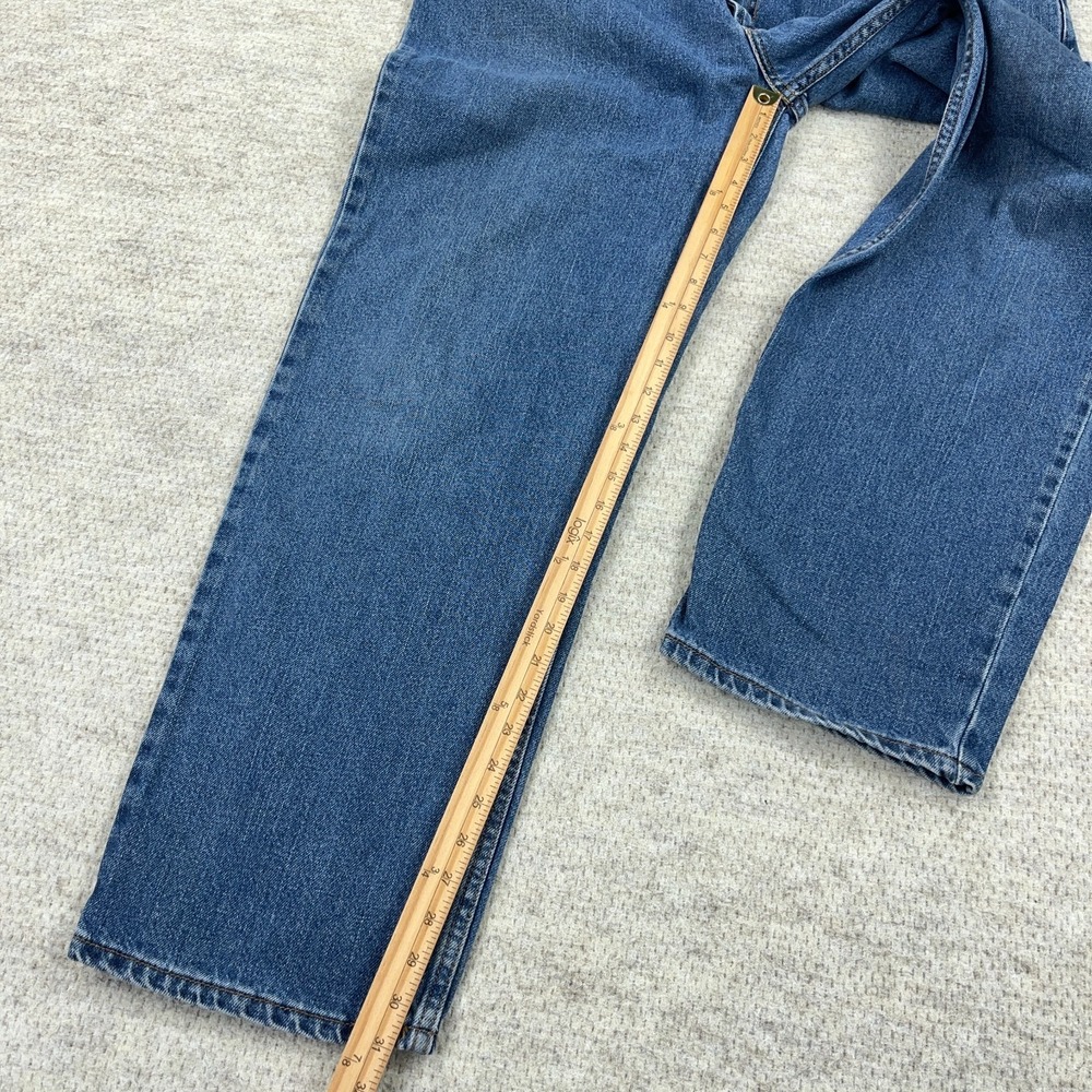Vintage Levis 550 Jeans Men 42x32 Relaxed Fit Straight Leg Y2K Baggy Grunge Worn - Picture 12 of 16